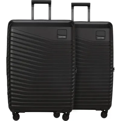 Samsonite Intuo Expandable Spinner 75 cm Doppelpack Black