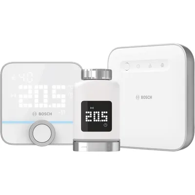 Bosch Smarter Thermostatkopf + Smarter Raumthermostat + Smart Home Controller