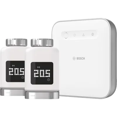 Bosch Smarter Thermostatkopf 2 Doppelpack + Smart Home Controller