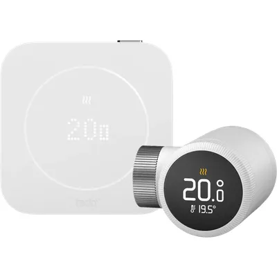 tado Kabelgebundener Smart-Thermostat X Starterset 2. Generation + 1 Thermostatkopf