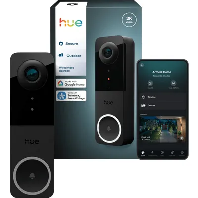 Hue Secure Kabelgebundene Videotürklingel