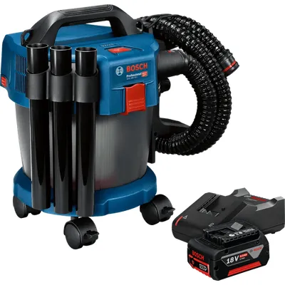 Bosch Professional GAS 18V-10 L 5,0 Ah GBA Akku Starterset