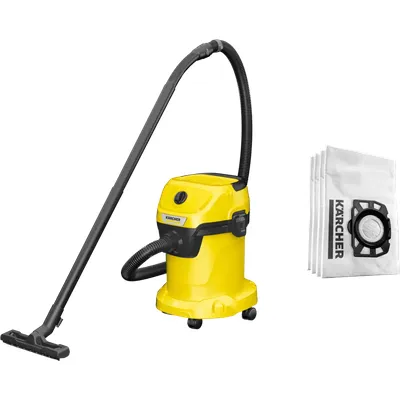 Kärcher WD 3 V-17/4/20 + Kärcher Staubsaugerbeutel für WD 2 Plus / WD 3 (4x)