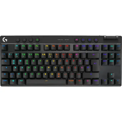 Logitech G PRO X TKL Lightspeed-Gaming-Tastatur Qwertz Schwarz