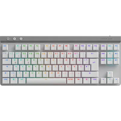 Logitech G515 TKL Lightspeed Gaming-Tastatur QWERTZ Weiß