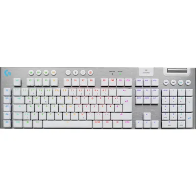Logitech G915 X Lightspeed Wireless Gaming-Tastatur Weiß Qwertz