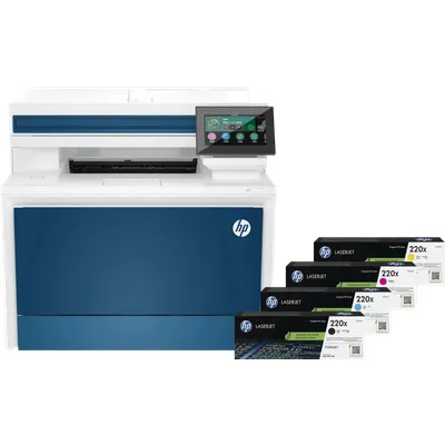 HP Color LaserJet Pro MFP 4302fdw + 1 XL-Toner-Ersatzset