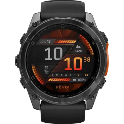 Garmin Fenix 8 in Schwarz