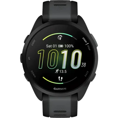 Garmin Forerunner 165 in Schwarz Grau