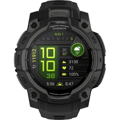 Garmin Instinct 3 in Schwarz