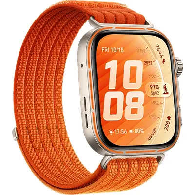 Huawei Watch Fit 5 Pro in Orange