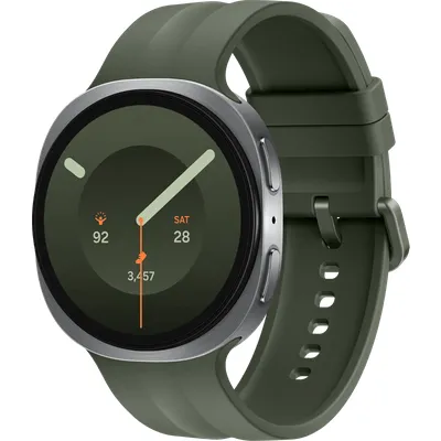Samsung Galaxy Watch 9 in Silber Grün