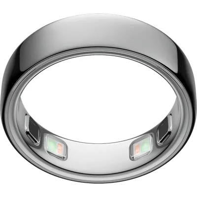 Oura Ring 5 Größe 12 Silber