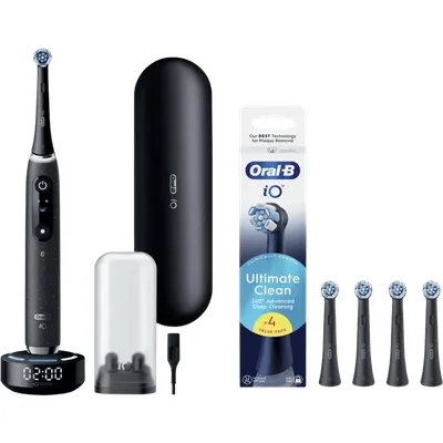 Oral-B iO 10 Schwarz Value Pack