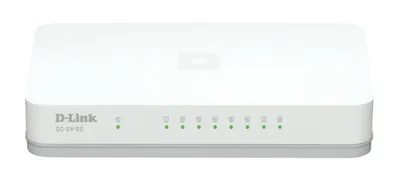 D-Link GO-SW-8G Unmanaged Switch [8x Gigabit Ethernet]