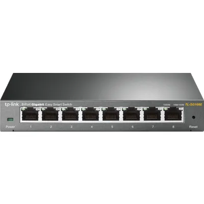 TP-Link TL-SG108E Netzwerk-Switch 8-Port, Unmanaged, 8x Gigabit RJ45