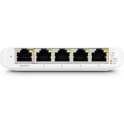 Ubiquiti Flex Mini Managed Switch 5x Gigabit Ethernet, 1x PoE+ (zur Stromversorgung)