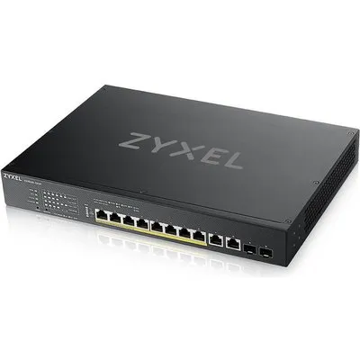 Zyxel XS1930-12HP Smart Managed Switch [10x 10 Gbit/s Ethernet, 8x PoE++, 375W, 2x 10 Gbit/s SFP+]