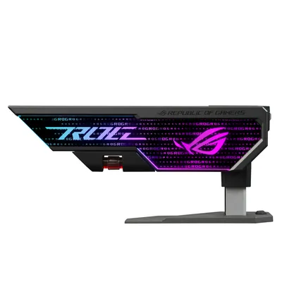 ASUS ROG Herculx | Grafikkartenhalter (Stützhöhe 72-128 mm, AURA Sync, inkl. Wasserwaage)