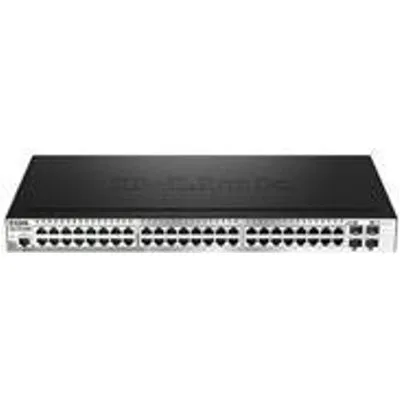 D-Link DGS-1510-52X Stackable Smart Managed Switch 52-Port 48x Gigabit Ethernet, 4x 10 Gbit/s SFP+