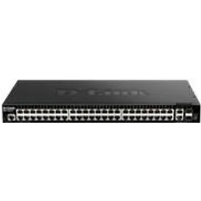 D-Link DGS-1520-52 Smart Managed Switch [48x Gigabit und 2x 10 Gbit/s Ethernet, 2x 10 Gbit/s SFP+]