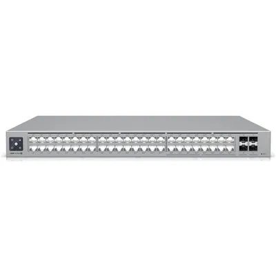 Ubiquiti Pro Max 48 PoE Managed Switch 4x 10G SFP+, 16x 2.5GbE (8x PoE++, 8x PoE+), 32x 1GbE (8x PoE++, 24x PoE+)