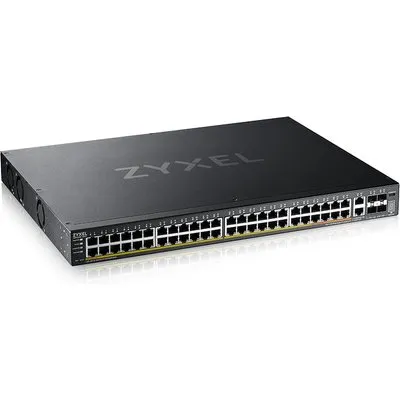 Zyxel XGS2220-54FP Managed Switch 48x Gigabit Ethernet, 2x 10G Ethernet, 4x 10G SFP+, 40x PoE+, 10x PoE++