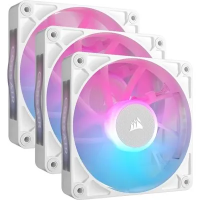 CORSAIR iCUE LINK RX120 RGB weiß | 3er-Pack 120mm Gehäuselüfter