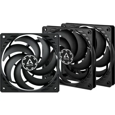 ARCTIC P12 Slim PWM PST 3er-Pack | Gehäuselüfter