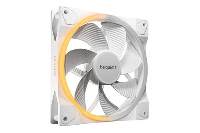 be quiet! LIGHT WINGS 140mm PWM Reverse White | Gehäuselüfter
