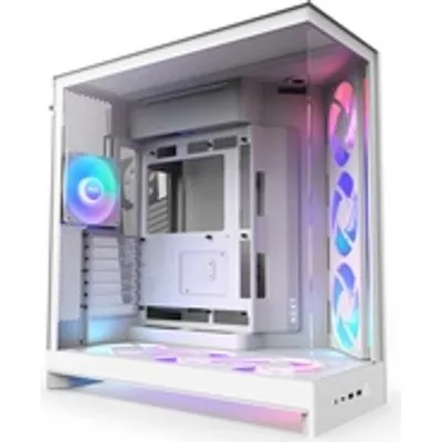 NZXT H9 FLOW (2025) weiß | PC-Gehäuse