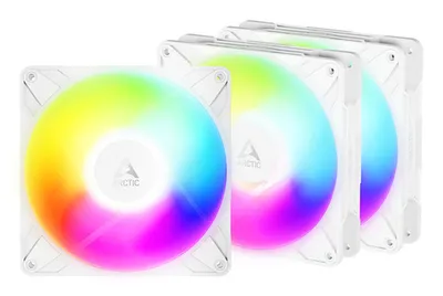 ARCTIC P14 PRO Reverse A-RGB weiß 3er-Pack | Gehäuselüfter