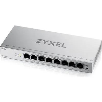 Zyxel GS1200-8HPv3 Smart Managed Switch 8x Gigabit Ethernet (4x PoE+, max. 68W)