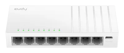 Cudy GS108U Netzwerk-Switch 8-Port, Unmanaged, 8x Gigabit RJ45