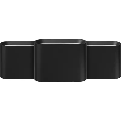 Philips Hue Dymera Wandleuchte - White & Color - Schwarz 3er-Pack