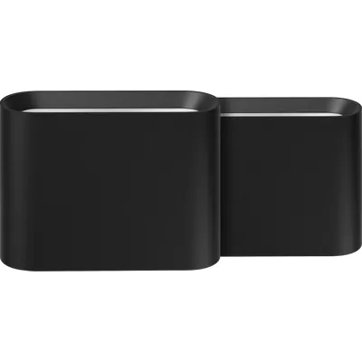 Philips Hue Dymera Wandleuchte - White & Color - Schwarz Doppelpack