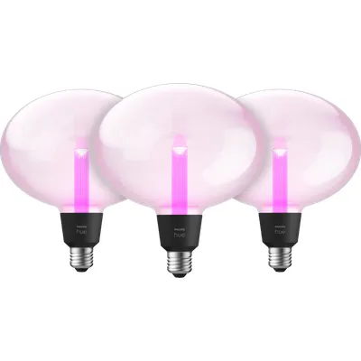 Philips Hue Lightguide Ellipse White and Color E27 Dreierpack