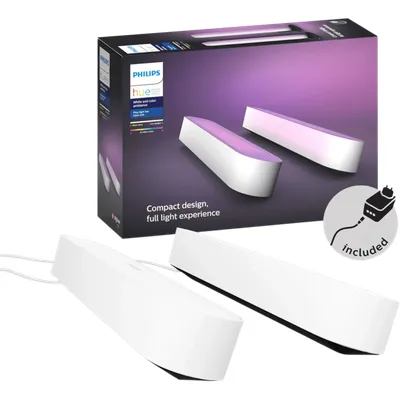Philips Hue Play Lightbar White & Color Weiß Doppelpack
