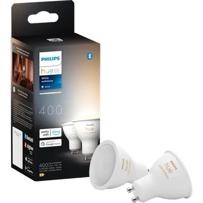Philips Hue White Ambiance GU10 Doppelpack