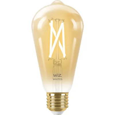 WiZ Smart Filamentlampe Edison - Warmes bis kaltweißes Licht - E27