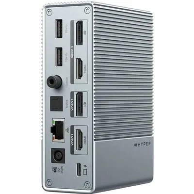 HyperDrive Universal GEN2 15-in-1 USB-C Dockingstation Triple Extended Display