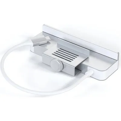 Satechi Aluminum USB-C Clamp Hub for 24" iMac silver
