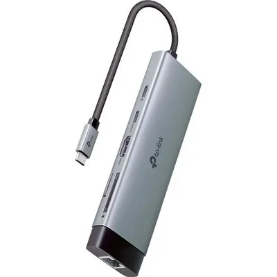 TP-Link UH9120C USB Typ-C 9-Port Hub 1x HDMI, 1x 1G Ethernet, 1x SD, 1x microSD, 1x PD 100W, 1x USB-C, 3x USB-A
