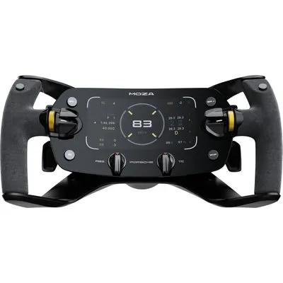 MOZA Porsche MISSION R Sim Racing Lenkrad offiziell lizenzierte Nachbildung des Porsche MISSION R Lenkrads