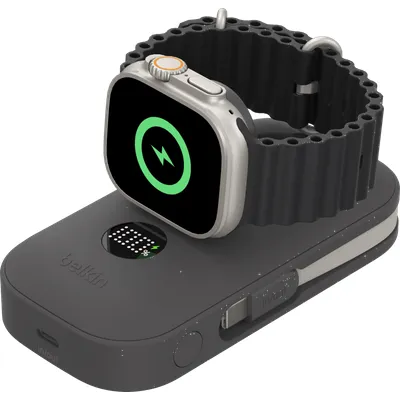Belkin Powerbank 10.000 mAh mit Schnellladefunktion 45 Watt Schwarz