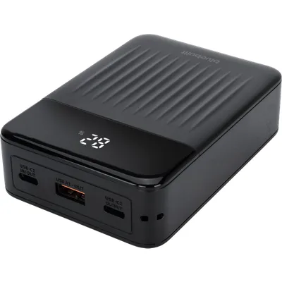 BlueBuilt Powerbank 20.000 mAh mit Schnellladefunktion Schwarz