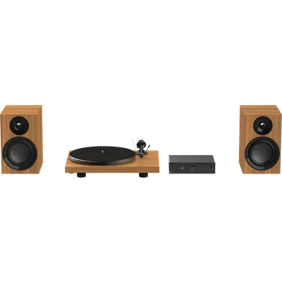 Pro-Ject Colourful Audio System E Braun