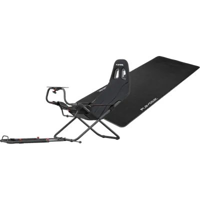 Playseat Challenge ActiFit Schwarz + Bodenschutzmatte