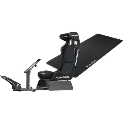 Playseat Evolution Pro ActiFit Schwarz + Bodenschutzmatte