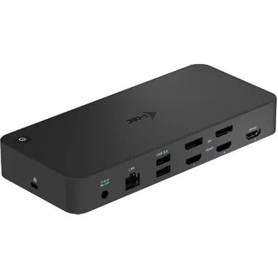 i-tec USB 3.0 / USB-C / Thunderbolt - 3x 4K Docking Station + Power Delivery 70W - Verkabelt - USB 3.2 Gen 1 (3.1 Gen 1) Type-C - 70 W - 3,5 mm - 10,100,1000 Mbit/s - Schwarz (CATRIPLEDOCKPDPRO)